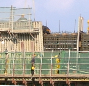 링빔 거푸집 설치